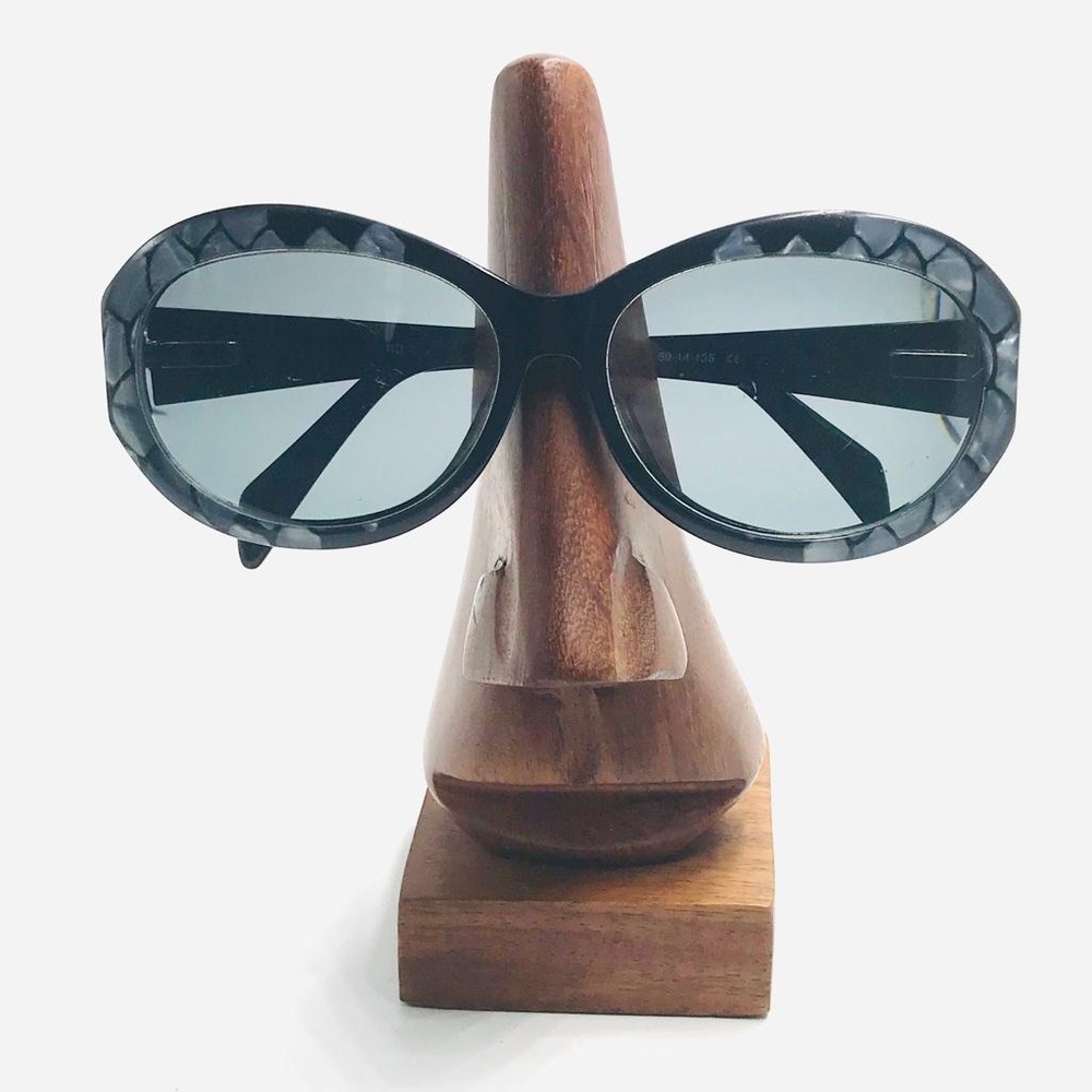 Roma R0-06 Black Oval Sunglasses Frames